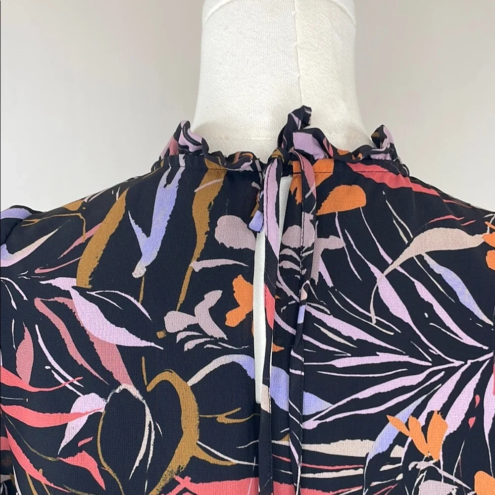 Peter Som Collective Leaf Printed Top, 4 - Picture 10 of 12